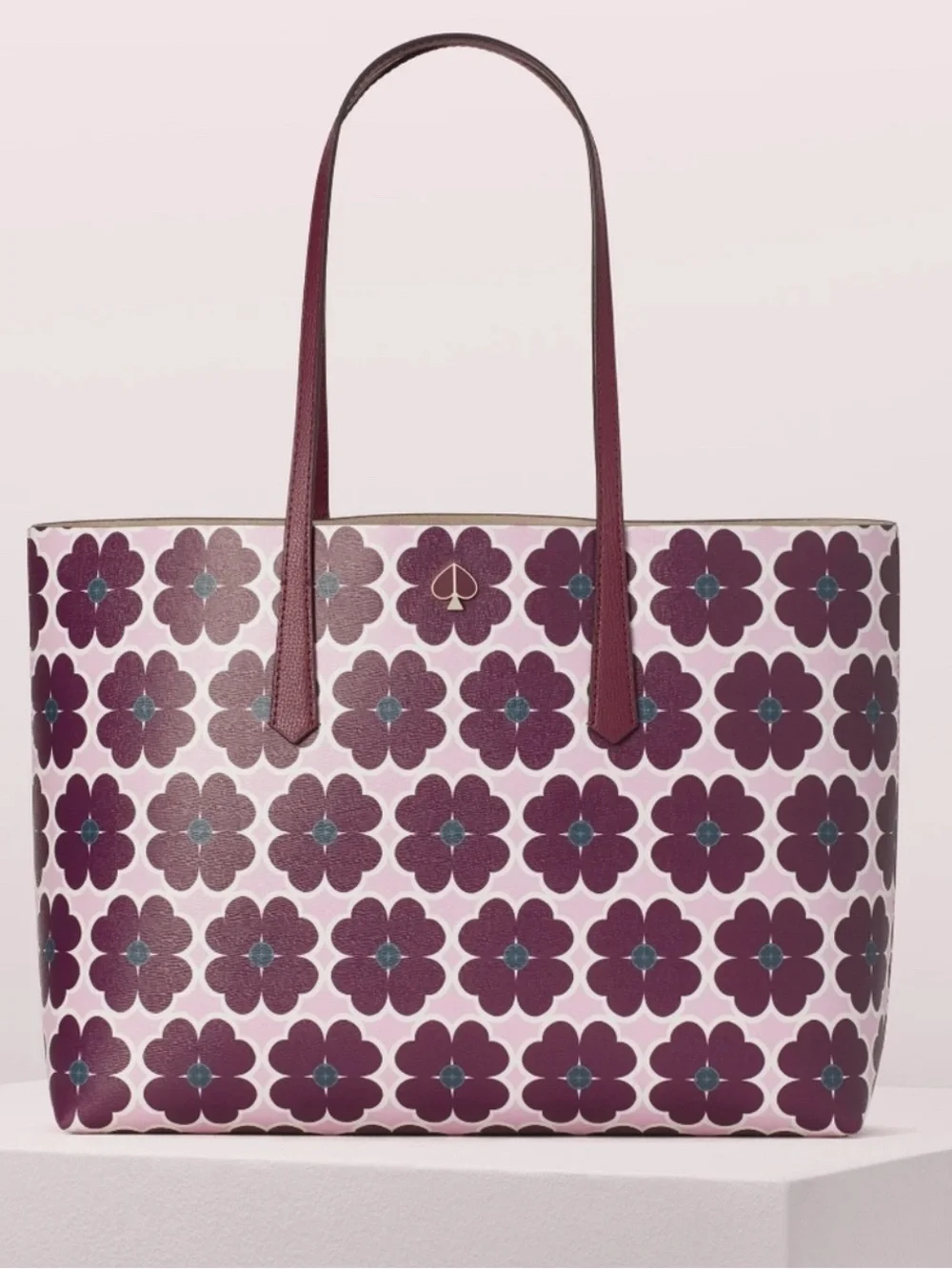Kate Spade Molly Graphic Clover Large Tote